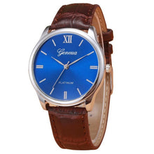 Load image into Gallery viewer, 2017 Retro New Design Mens Watch Faux Leather Band Analog Quartz Wrist Watch For Men Male Clock Wristwatches relogio masculino