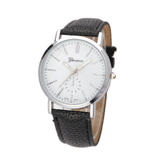 Load image into Gallery viewer, 2017 Fashion Casual Men's Watches Geneva Quartz Watch PU Leather Watch Cock Male Relogio Masculino