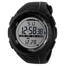 Load image into Gallery viewer, Buckle Round Pedometer Men Intelligent Digital Smart 5Bar Sport Fashion Casual Watch Outdoor Instructions Sports Watch