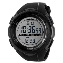 Load image into Gallery viewer, Buckle Round Pedometer Men Intelligent Digital Smart 5Bar Sport Fashion Casual Watch Outdoor Instructions Sports Watch